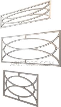 2D panel (P2D_0121) 3D model for CNC machine