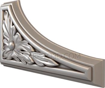 The panel is figured (PF_0131) 3D model for CNC machine