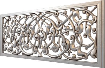 Horisontal panel (PG_0298) 3D model for CNC machine
