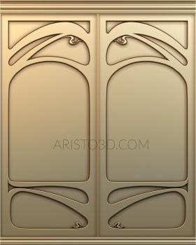 Vertical panel (PV_0057) 3D model for CNC machine