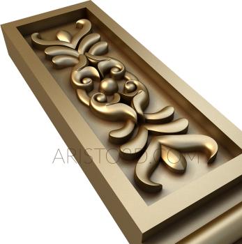 Vertical panel (PV_0369) 3D model for CNC machine