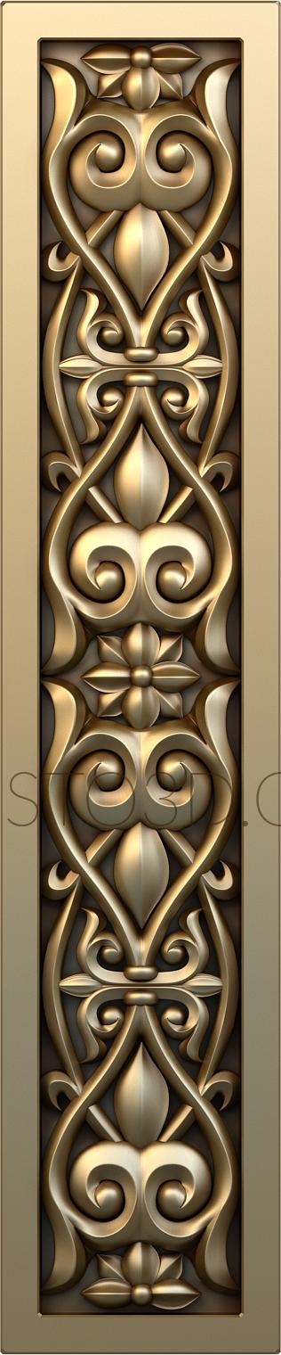 Vertical panel (PV_0376) 3D model for CNC machine