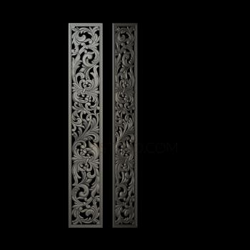 Vertical panel (PV_0410) 3D model for CNC machine