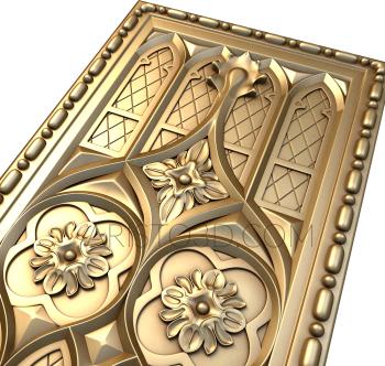 Vertical panel (PV_0477) 3D model for CNC machine