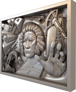 Art panel (PD_0356) 3D model for CNC machine