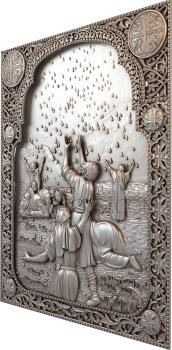 Religious panels (PR_0029) 3D model for CNC machine