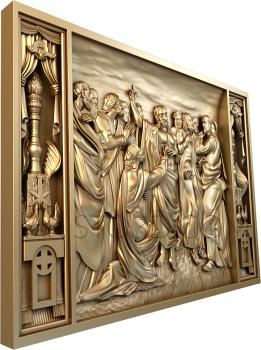 Religious panels (PR_0030) 3D model for CNC machine