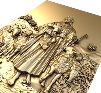 Religious panels (PR_0047) 3D model for CNC machine