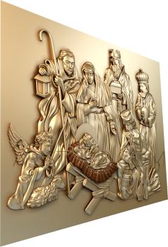 Religious panels (PR_0062) 3D model for CNC machine