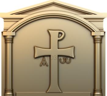Religious panels (PR_0070) 3D model for CNC machine