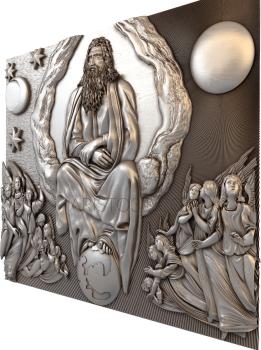 Religious panels (PR_0074) 3D model for CNC machine