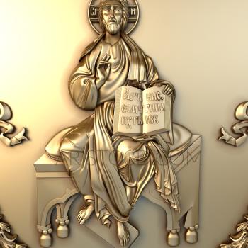 Religious panels (PR_0137) 3D model for CNC machine