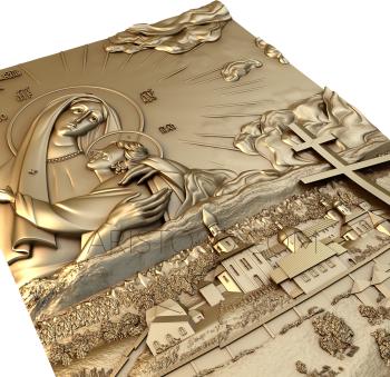 Religious panels (PR_0173) 3D model for CNC machine