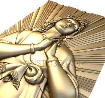 Religious panels (PR_0186) 3D model for CNC machine