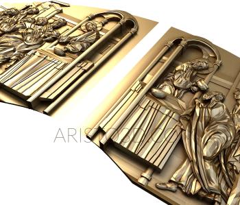 Religious panels (PR_0215) 3D model for CNC machine