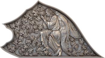 Religious panels (PR_0218) 3D model for CNC machine