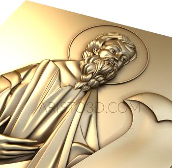 Religious panels (PR_0231-2) 3D model for CNC machine