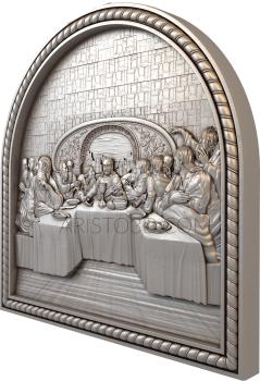 Religious panels (PR_0238) 3D model for CNC machine