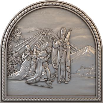 Religious panels (PR_0239) 3D model for CNC machine