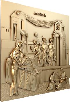Religious panels (PR_0280) 3D model for CNC machine
