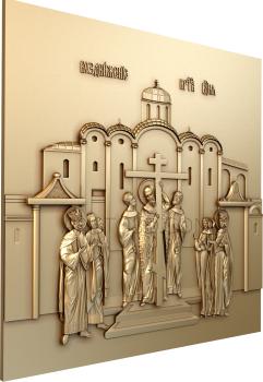 Religious panels (PR_0281) 3D model for CNC machine