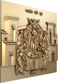 Religious panels (PR_0286) 3D model for CNC machine