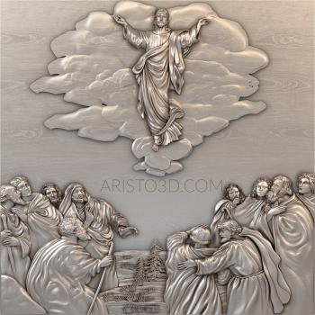Religious panels (PR_0288) 3D model for CNC machine