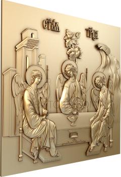 Religious panels (PR_0289) 3D model for CNC machine