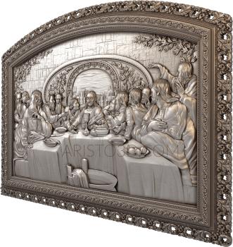 Religious panels (PR_0299) 3D model for CNC machine