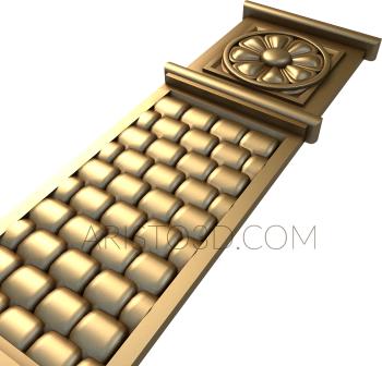 Pilasters (PL_0088) 3D model for CNC machine