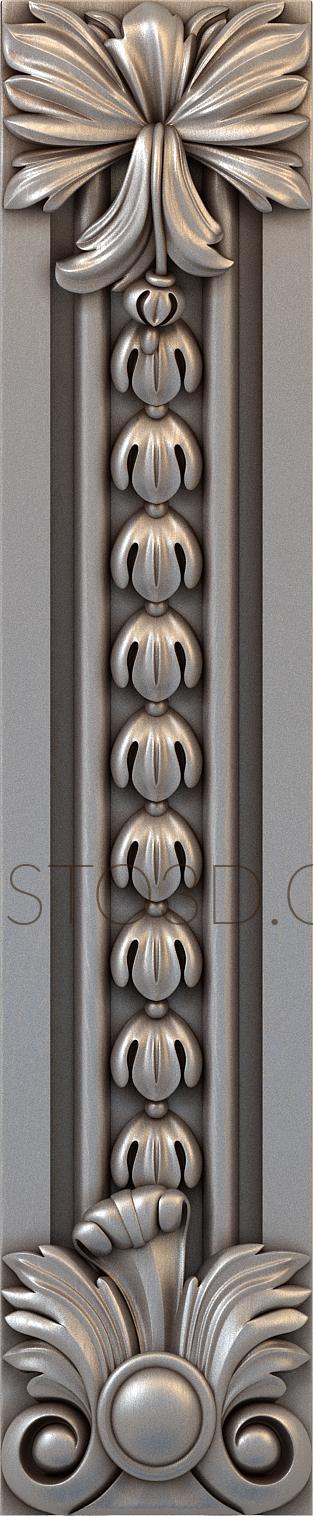 Pilasters (PL_0127) 3D model for CNC machine