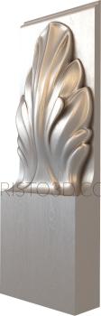 Pilasters (PL_0169) 3D model for CNC machine