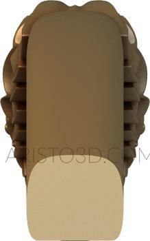 Armrest (PDL_0032) 3D model for CNC machine