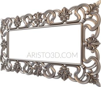 Mirrors and frames (RM_0448-1) 3D model for CNC machine