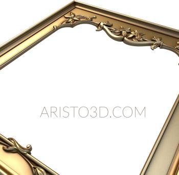 Mirrors and frames (RM_0810) 3D model for CNC machine