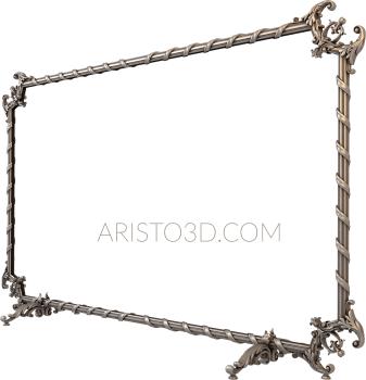 Mirrors and frames (RM_0840) 3D model for CNC machine