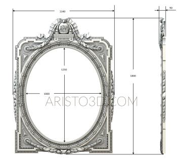 Mirrors and frames (RM_0868) 3D model for CNC machine