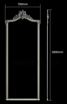 Mirrors and frames (RM_0883) 3D model for CNC machine