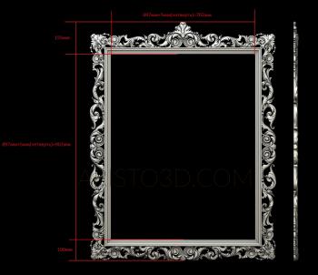 Mirrors and frames (RM_0884) 3D model for CNC machine