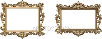 Mirrors and frames (RM_0885) 3D model for CNC machine