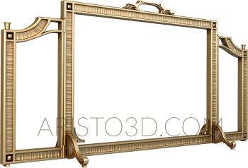 Mirrors and frames (RM_0895) 3D model for CNC machine