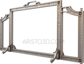 Mirrors and frames (RM_0895) 3D model for CNC machine