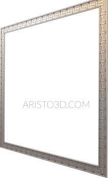Baguette frame (RMB_0320-1) 3D model for CNC machine