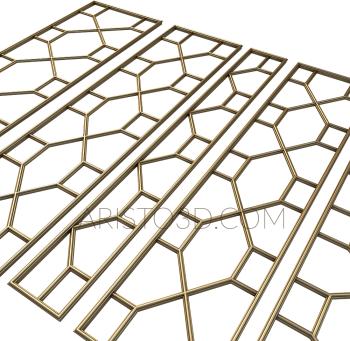 Lattice (RSH_0010) 3D model for CNC machine