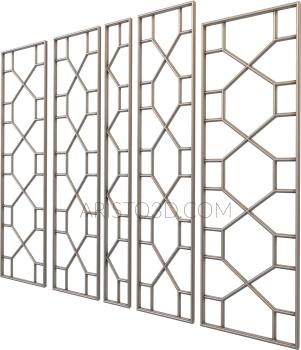 Lattice (RSH_0010) 3D model for CNC machine