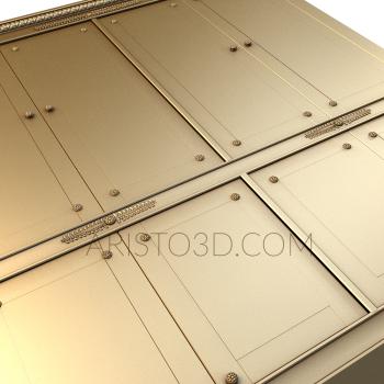 Cupboard (SHK_0008) 3D model for CNC machine