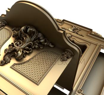 Cupboard (SHK_0049) 3D model for CNC machine