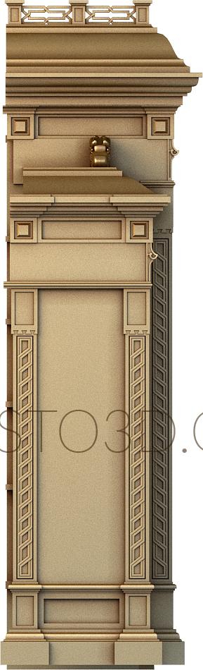 Cupboard (SHK_0075) 3D model for CNC machine