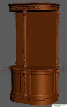 Cupboard (SHK_0088) 3D model for CNC machine