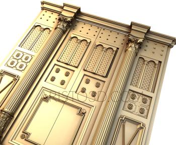 Cupboard (SHK_0104) 3D model for CNC machine